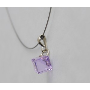 Swarovski kostička Violet