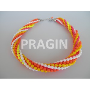 Gedrehte Kette Neon